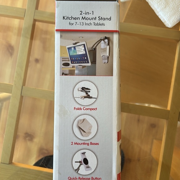 Tablet 2-in-1 kitchen mount stand - Picture 3 of 4